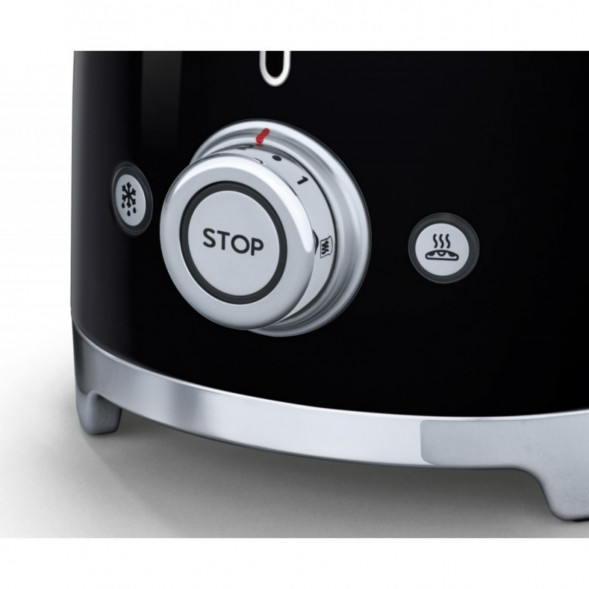 Тостер Smeg TSF01BLEU, черный во Владимире