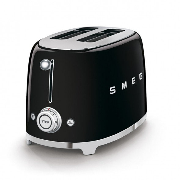 Тостер Smeg TSF01BLEU, черный во Владимире