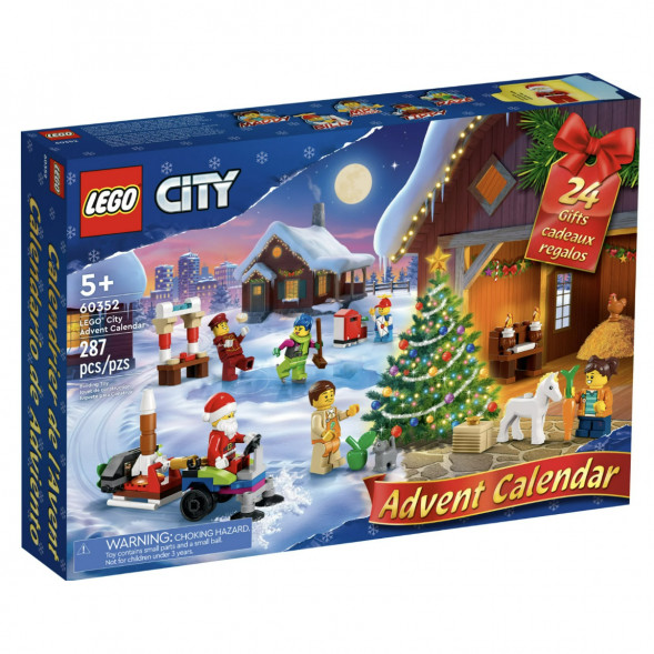 Конструктор LEGO City 60352 Рождественский новогодний календарь 2022 во Владимире
