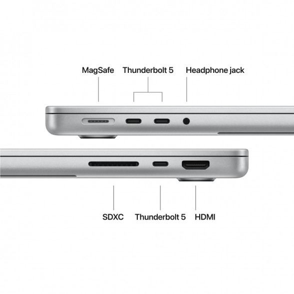 Ноутбук Apple MacBook Pro 14 2026 MJLV4 (M5 Pro 16-Core GPU, 24GB/2TB), Серебристый/Silver во Владимире