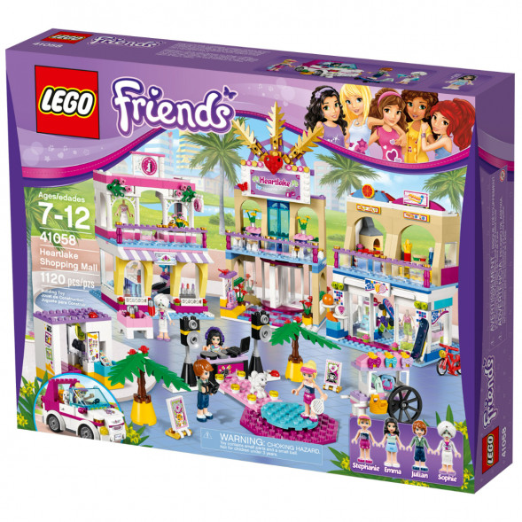 Конструктор LEGO Friends 41058 Торговый центр Хартлейк Сити во Владимире