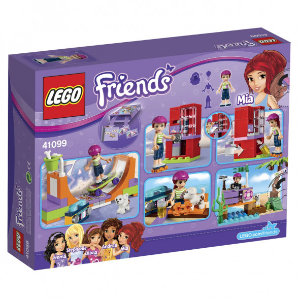 Конструктор LEGO Friends 41099 Скейт-парк во Владимире