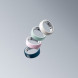 Умное кольцо Oura Ring 4 Ceramic (размер 12), Розовый/Petal во Владимире