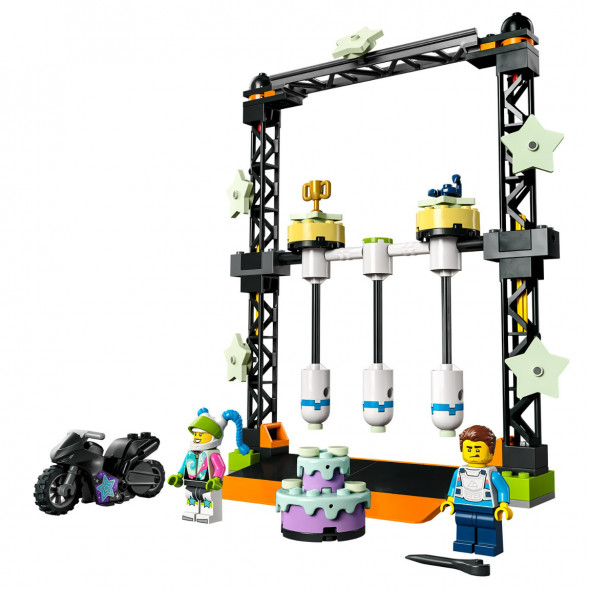 Конструктор LEGO City 60341 Трюковое испытание «Нокдаун» во Владимире