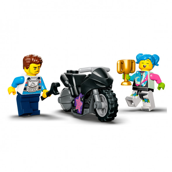 Конструктор LEGO City 60341 Трюковое испытание «Нокдаун» во Владимире