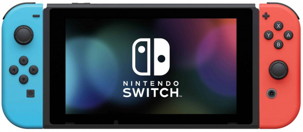 Игровая приставка Nintendo Switch rev.2 32 ГБ, красный/синий во Владимире
