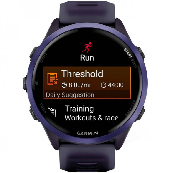 Умные часы Garmin Forerunner 570 47 мм Indigo Aluminium/Translucent Imperial Purple/Indigo 010-02971-02 во Владимире