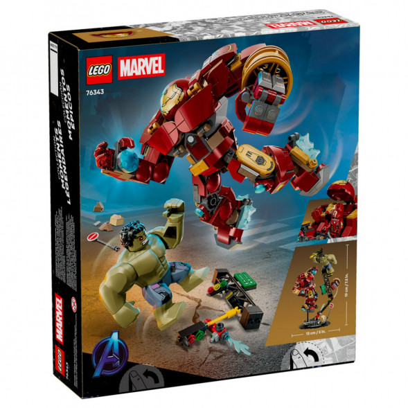 Конструктор LEGO Super Heroes 76343 Легендарная битва Халкбастера против Халка во Владимире