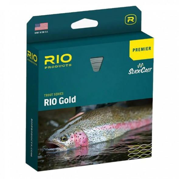 Леска RIO Premier Gold Floating Fly Line WF7F, мох/золото во Владимире