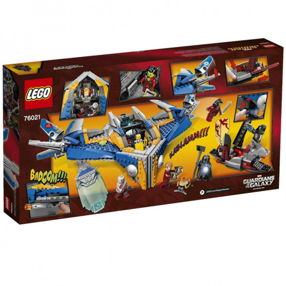 Конструктор LEGO Super Heroes 76021 Спасение космического корабля «Милано» во Владимире