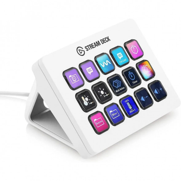 Контроллер Elgato Stream Deck MK.2, белый во Владимире