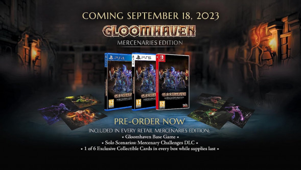 Игра Gloomhaven. Mercenaries Edition [PS4, английская версия] во Владимире