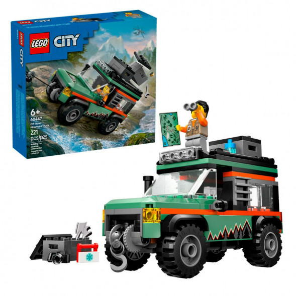 Конструктор LEGO City 60447 Внедорожный горный грузовик во Владимире