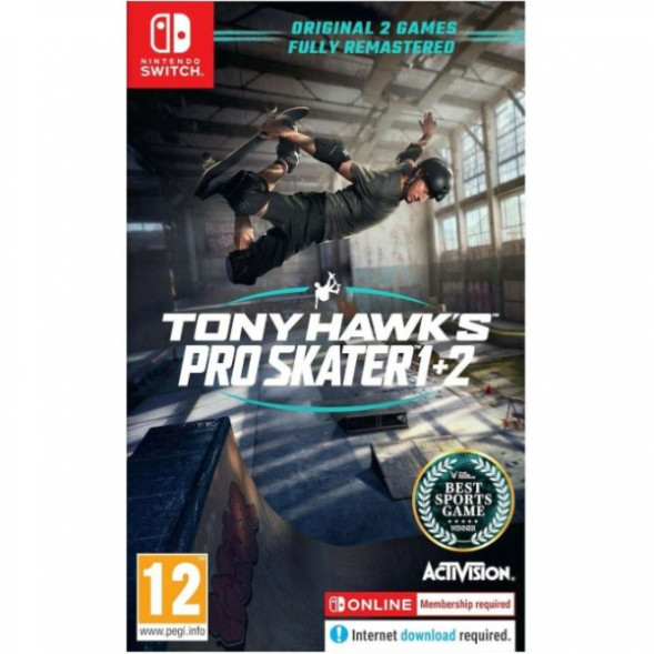 Игра Tony Hawk`s Pro Skater 1+2 [Nintendo Switch, английская версия] во Владимире