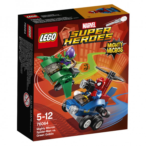 Конструктор LEGO Super Heroes 76064 Человек‑паук против Зелёного Гоблина во Владимире