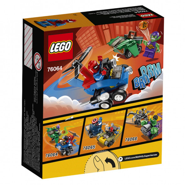 Конструктор LEGO Super Heroes 76064 Человек‑паук против Зелёного Гоблина во Владимире