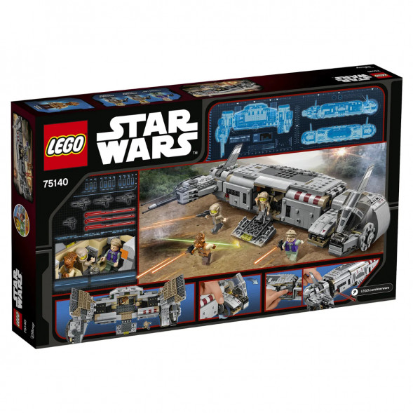 Конструктор LEGO Star Wars 75140 Военный транспорт Сопротивления во Владимире