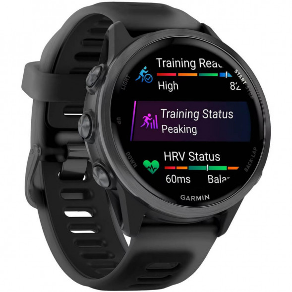 Умные часы Garmin Forerunner 570 42 мм Slate Grey Aluminium/Translucent Black 010-02970-00 во Владимире