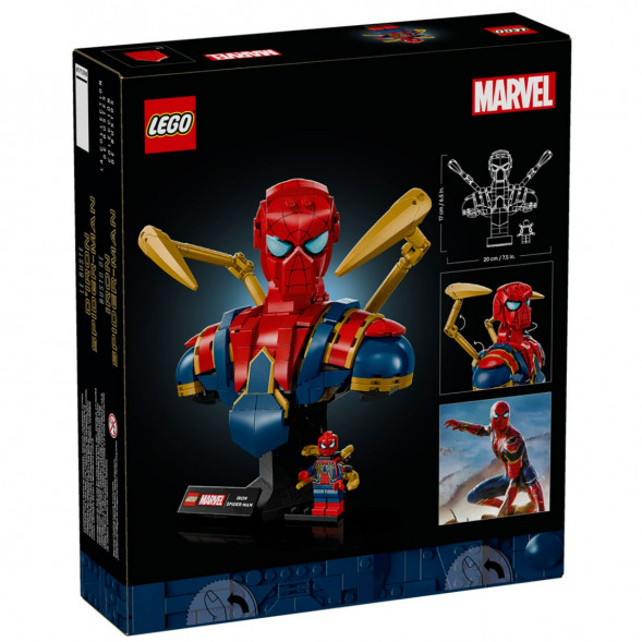 Конструктор LEGO Super Heroes 76326 Бюст Железного Человека-паука во Владимире