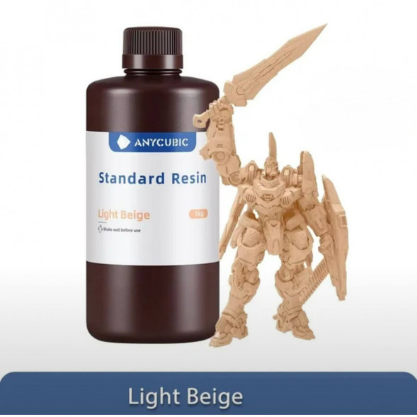 Смола для фотополимерного  принтера Anycubic Standard Resin Light Beige (Бежевый) во Владимире