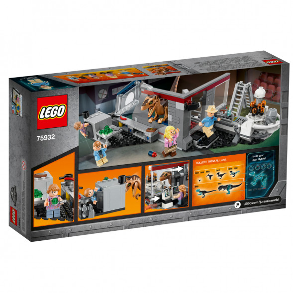 Конструктор LEGO Jurassic World 75932 Охота на рапторов в Парке Юрского Периода во Владимире
