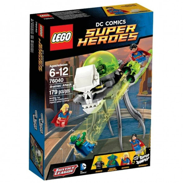 Конструктор LEGO Super Heroes 76040 Атака Брейниака во Владимире