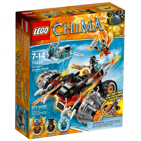 Конструктор LEGO Legends of Chima 70222 Огненный Вездеход Тормака во Владимире