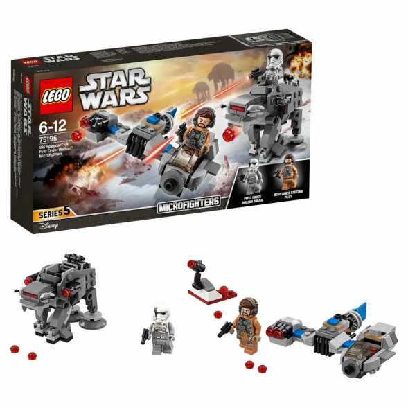 Конструктор LEGO Star Wars 75195 Бой пехотинцев Первого Ордена против спидера на лыжах во Владимире