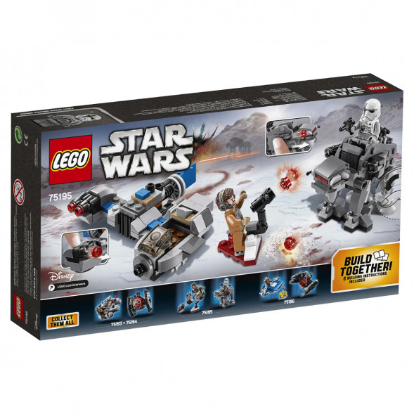 Конструктор LEGO Star Wars 75195 Бой пехотинцев Первого Ордена против спидера на лыжах во Владимире