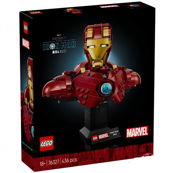 Конструктор LEGO Super Heroes 76327 Бюст Железного человека MK4 во Владимире