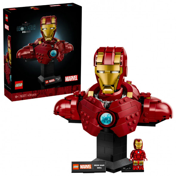 Конструктор LEGO Super Heroes 76327 Бюст Железного человека MK4 во Владимире