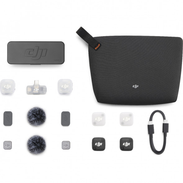 Микрофон DJI Mic Mini 2 (2 TX + 1 Mobile RX + Charging Case) во Владимире