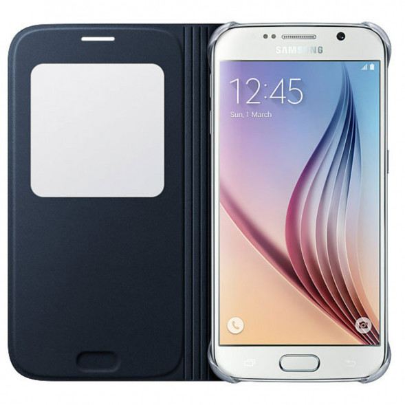 Чехол для Samsung Galaxy S6 S-View Cover (EF-CG920BBE), Black во Владимире