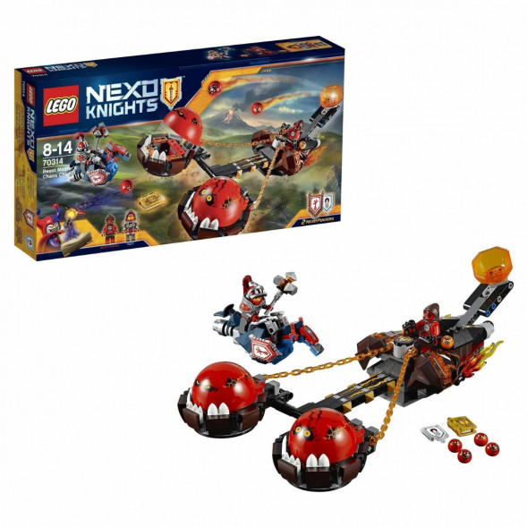 Конструктор LEGO Nexo Knights 70314 Безумная колесница Укротителя во Владимире