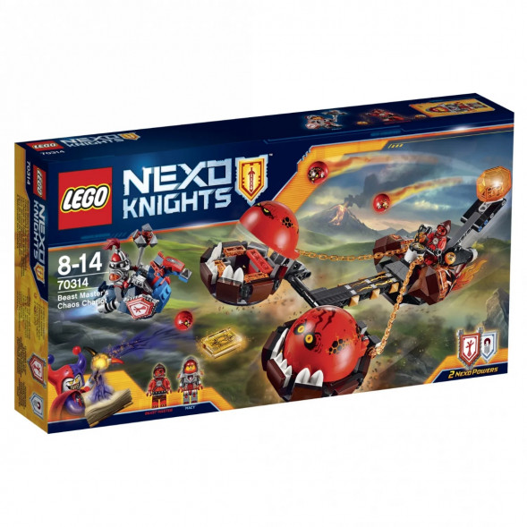 Конструктор LEGO Nexo Knights 70314 Безумная колесница Укротителя во Владимире