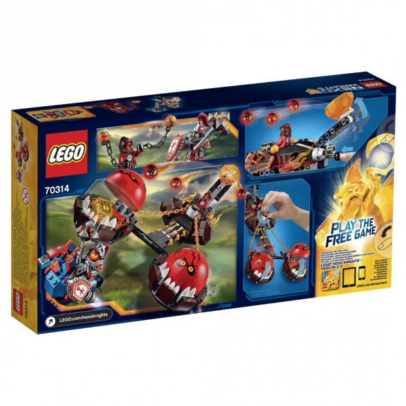 Конструктор LEGO Nexo Knights 70314 Безумная колесница Укротителя во Владимире