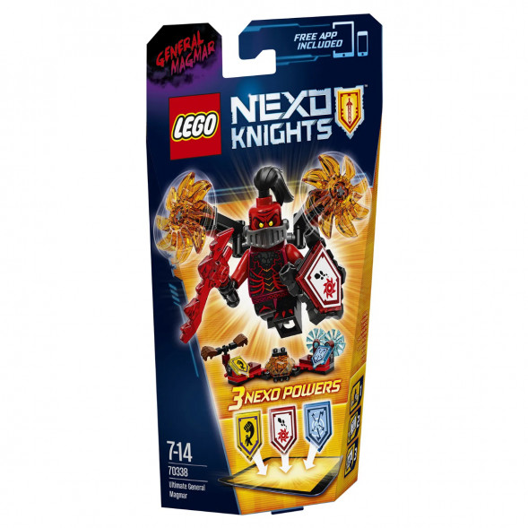 Конструктор LEGO Nexo Knights 70338 Генерал Магмар — Абсолютная сила во Владимире