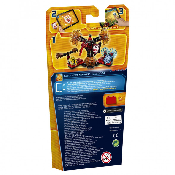 Конструктор LEGO Nexo Knights 70338 Генерал Магмар — Абсолютная сила во Владимире