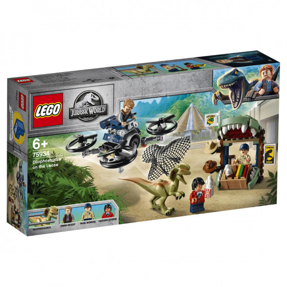 Конструктор LEGO Jurassic World 75934 Побег дилофозавра во Владимире
