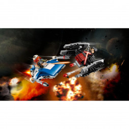 Конструктор LEGO Star Wars 75196 Истребитель типа A против бесшумного истребителя СИД