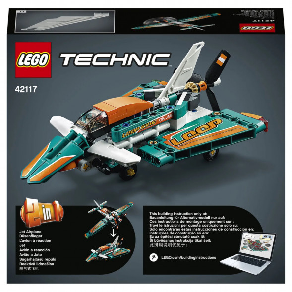 Конструктор LEGO Technic 42117 Гоночный самолёт во Владимире