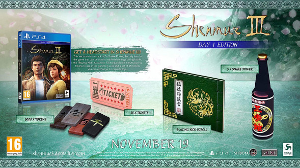 Игра Shenmue III. Day One Edition [PS4, английская версия] во Владимире