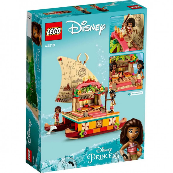 Конструктор LEGO Disney Princess 43210 Путеводная лодка Моаны во Владимире