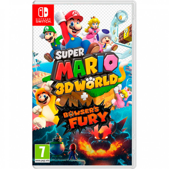 Игра Super Mario 3D World + Bowser&amp;#039;s Fury [Nintendo Switch, русские субтитры] во Владимире