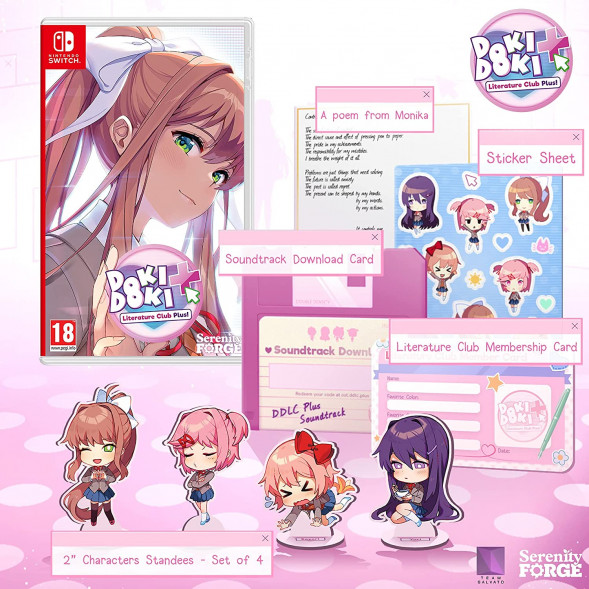 Игра Doki Doki Literature Club Plus! [Nintendo Switch, русские субтитры] во Владимире