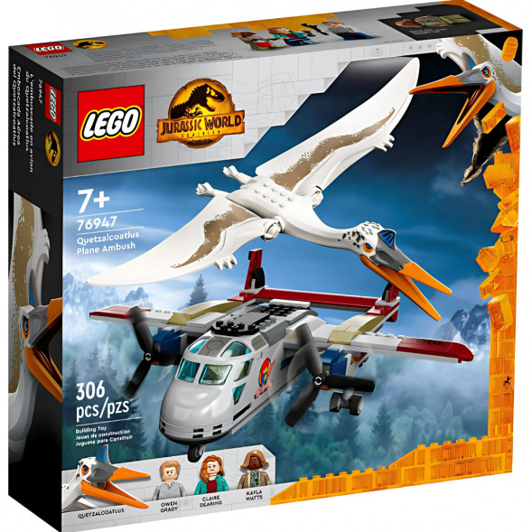 Конструктор LEGO Jurassic World 76947 Кетцалькоатль: нападение на самолёт во Владимире