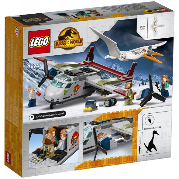 Конструктор LEGO Jurassic World 76947 Кетцалькоатль: нападение на самолёт во Владимире