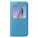 Чехол для Samsung Galaxy S6 S-View Cover (EF-CG920BLE), Blue во Владимире