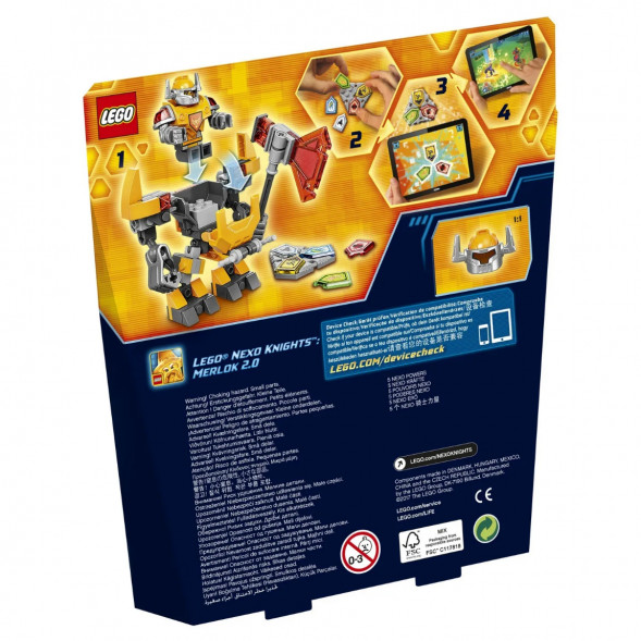 Конструктор LEGO Nexo Knights 70365 Боевые доспехи Акселя во Владимире