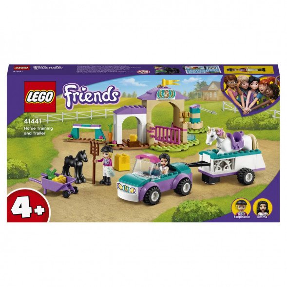 Конструктор LEGO Friends 41441 Тренировка лошади и прицеп для перевозки во Владимире